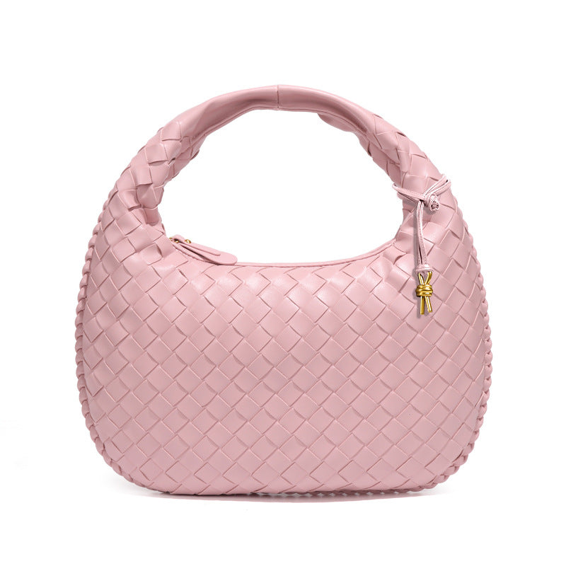 Azure Weave Hobo Bag