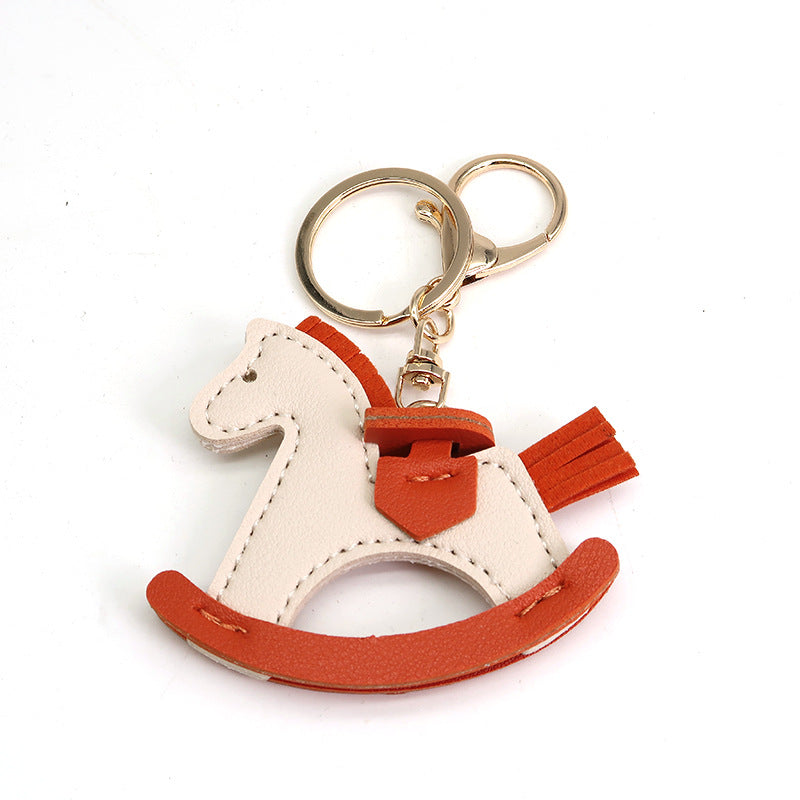 Elegant Horse Keychain