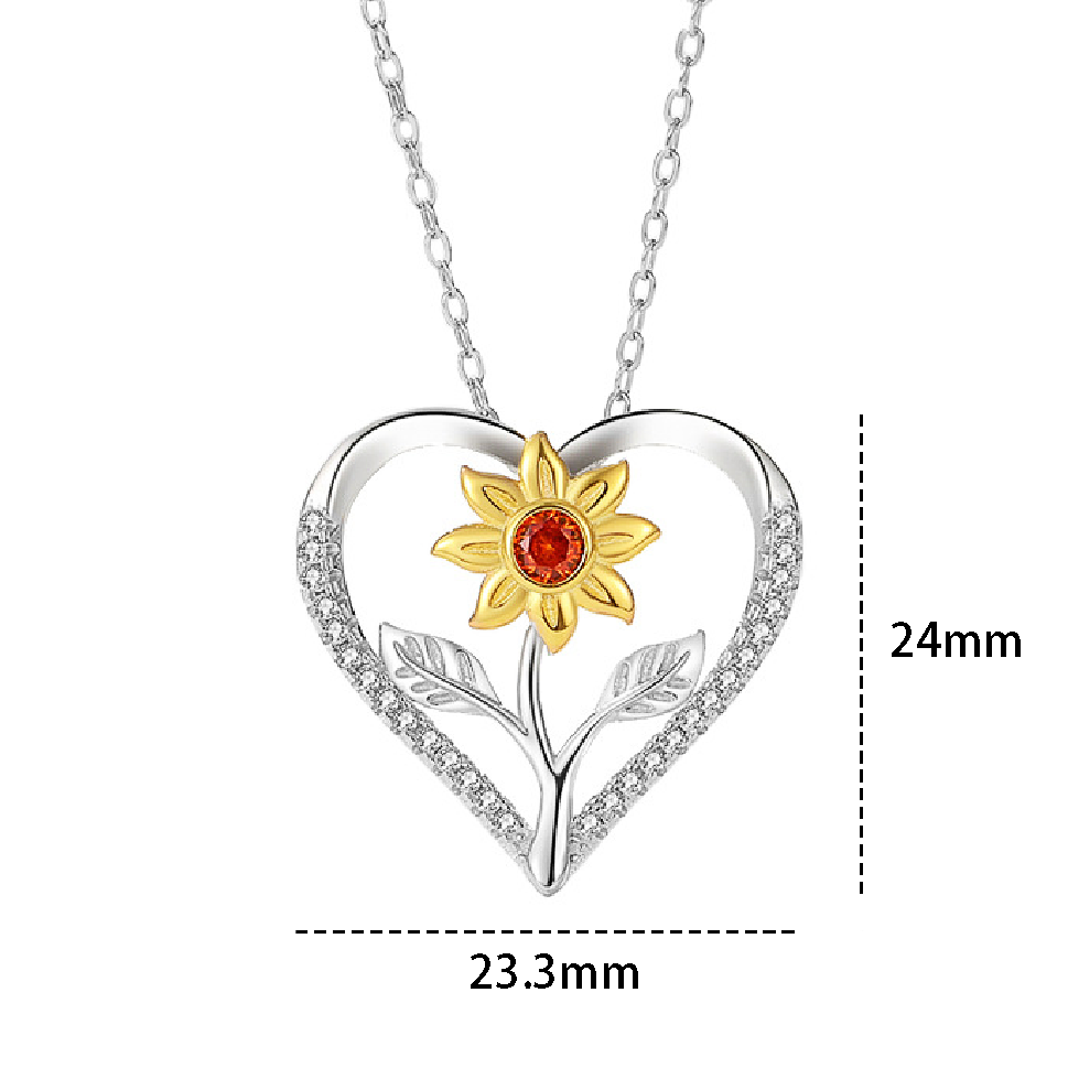 Heartfelt Blossom Necklace