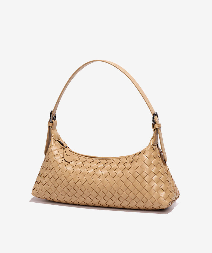 Luxe Woven Leather Bag