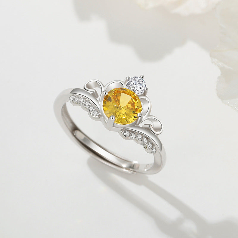 Radiant Crown Ring