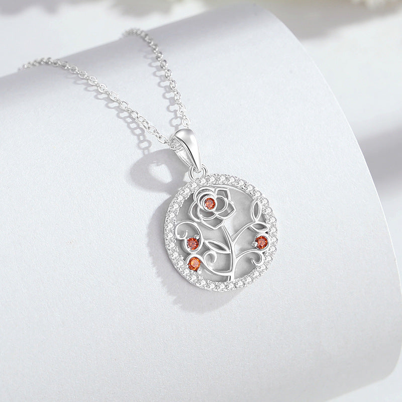 Rose Whisper Pendant
