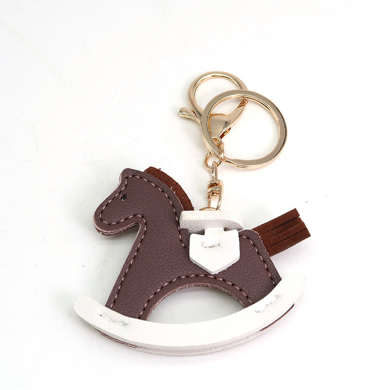 Elegant Horse Keychain