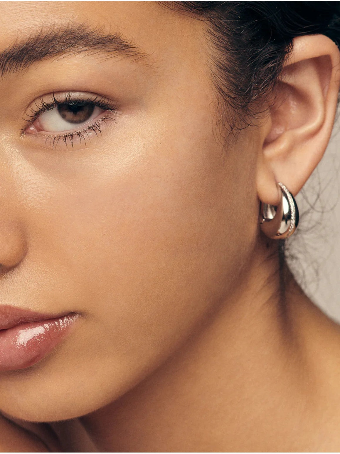 Drop Earrings with Diamonds