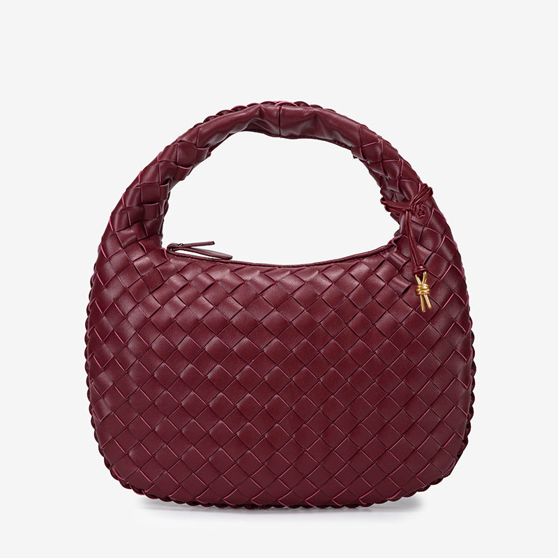 Azure Weave Hobo Bag