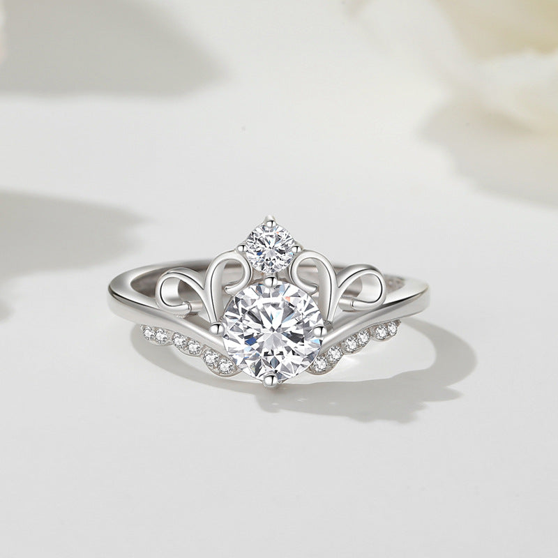 Radiant Crown Ring