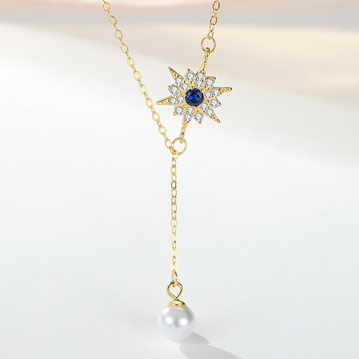 Starry Night Pearl Necklace