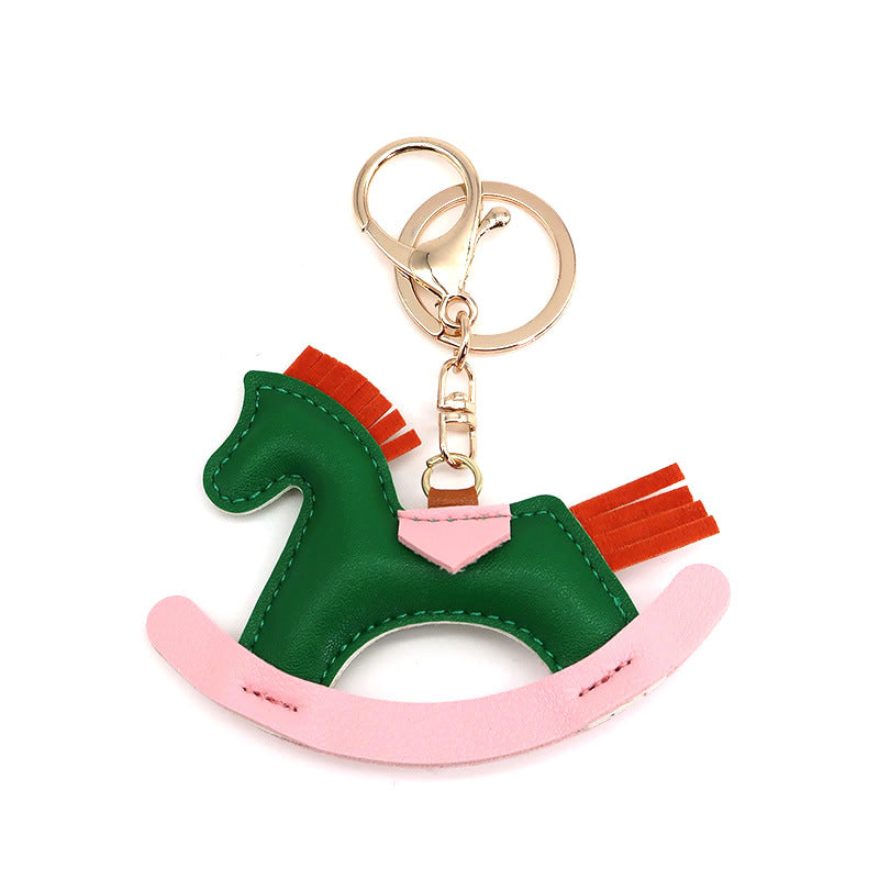 Elegant Horse Keychain