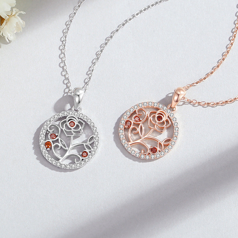 Rose Whisper Pendant