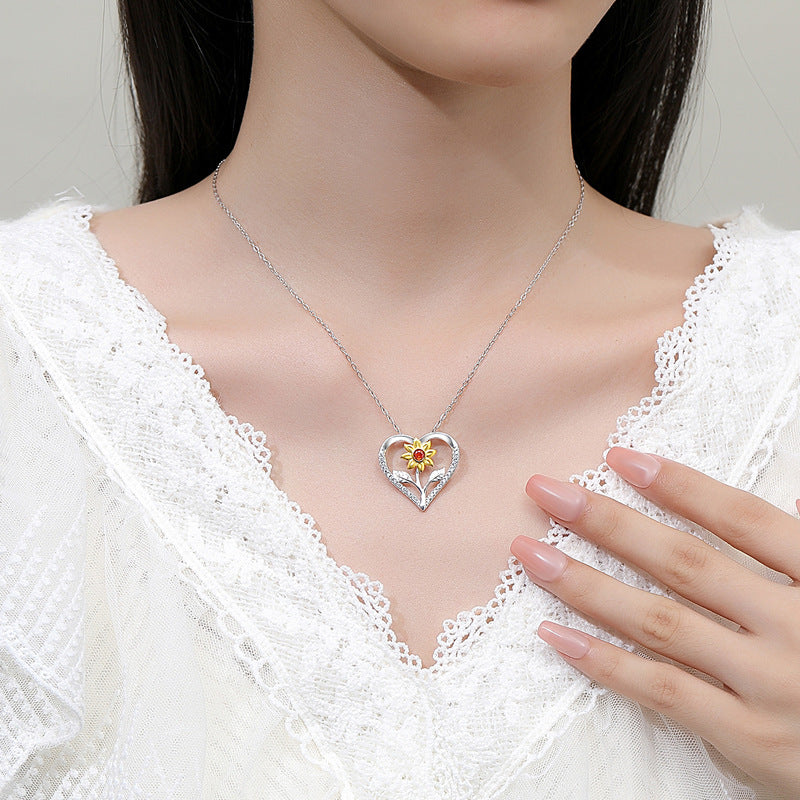 Heartfelt Blossom Necklace