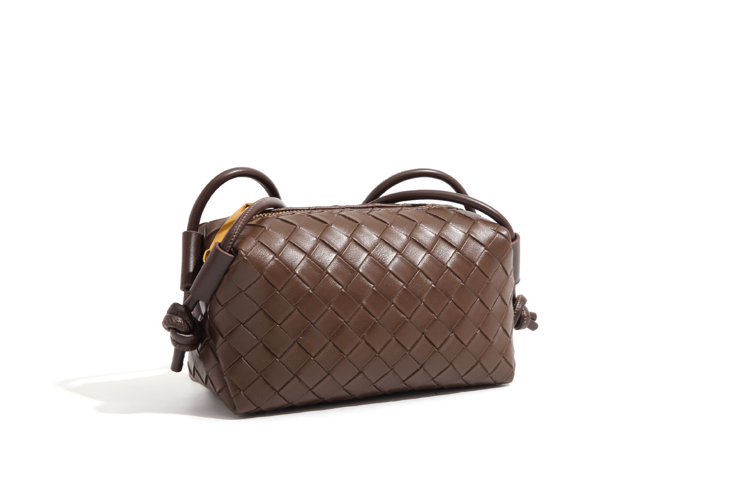 Woven Mini Crossbody - Top Handle Loop
