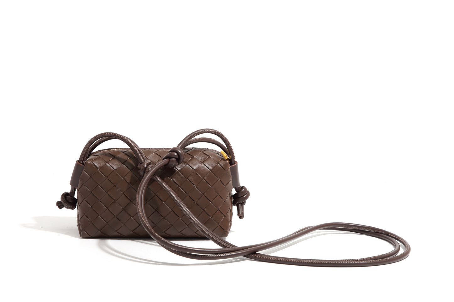 Woven Mini Crossbody - Top Handle Loop