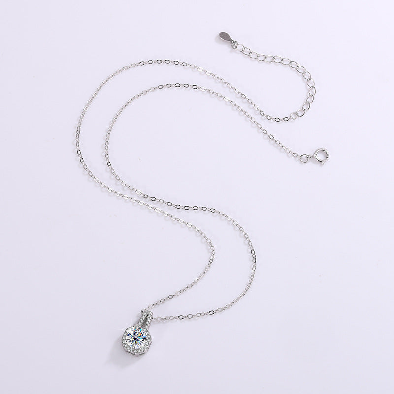 Radiant Solitaire Pendant