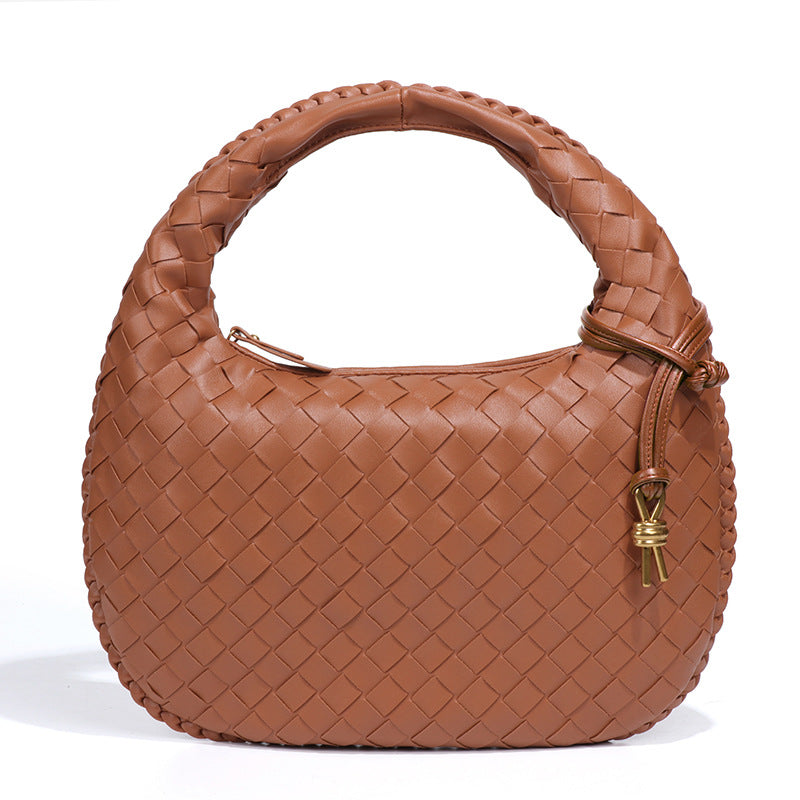 Azure Weave Hobo Bag
