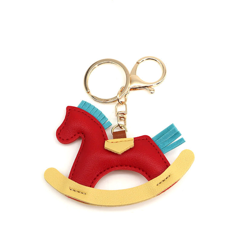 Elegant Horse Keychain