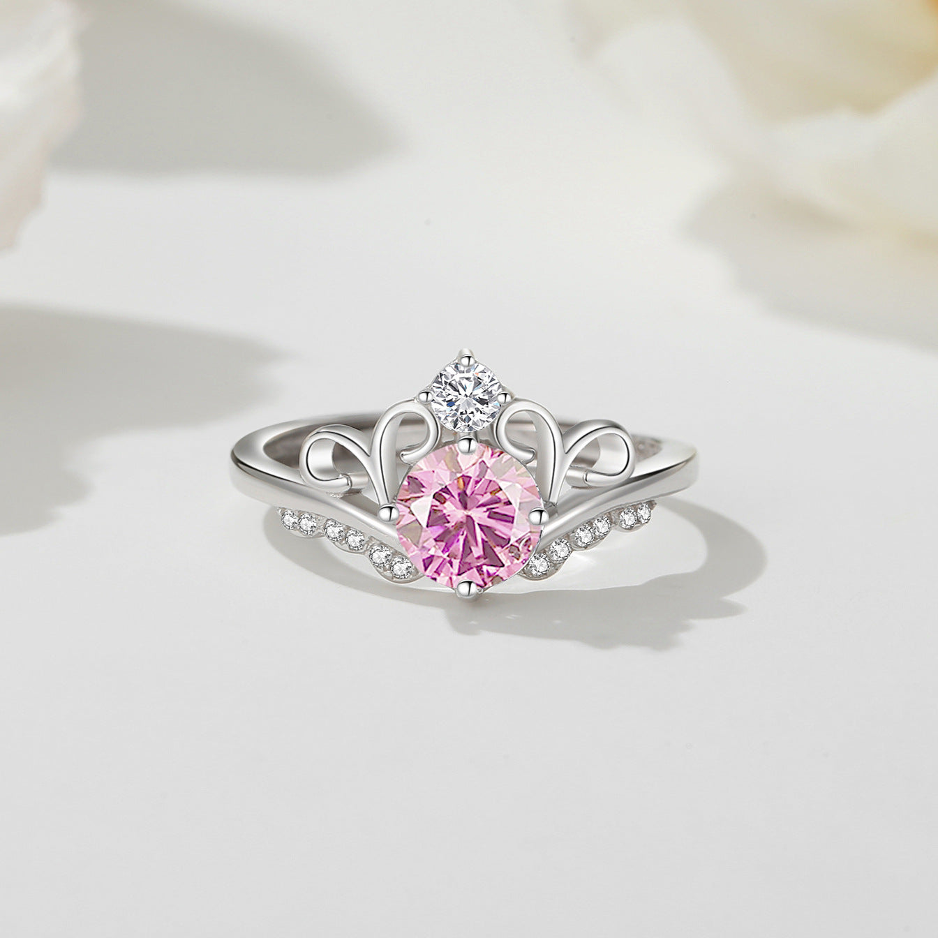 Radiant Crown Ring