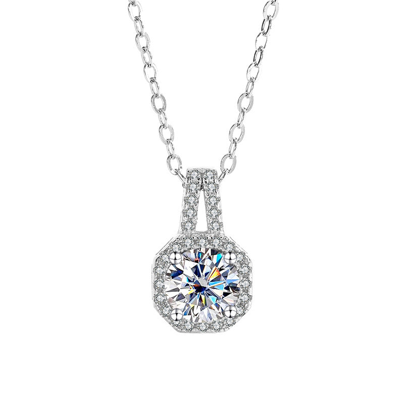 Radiant Solitaire Pendant