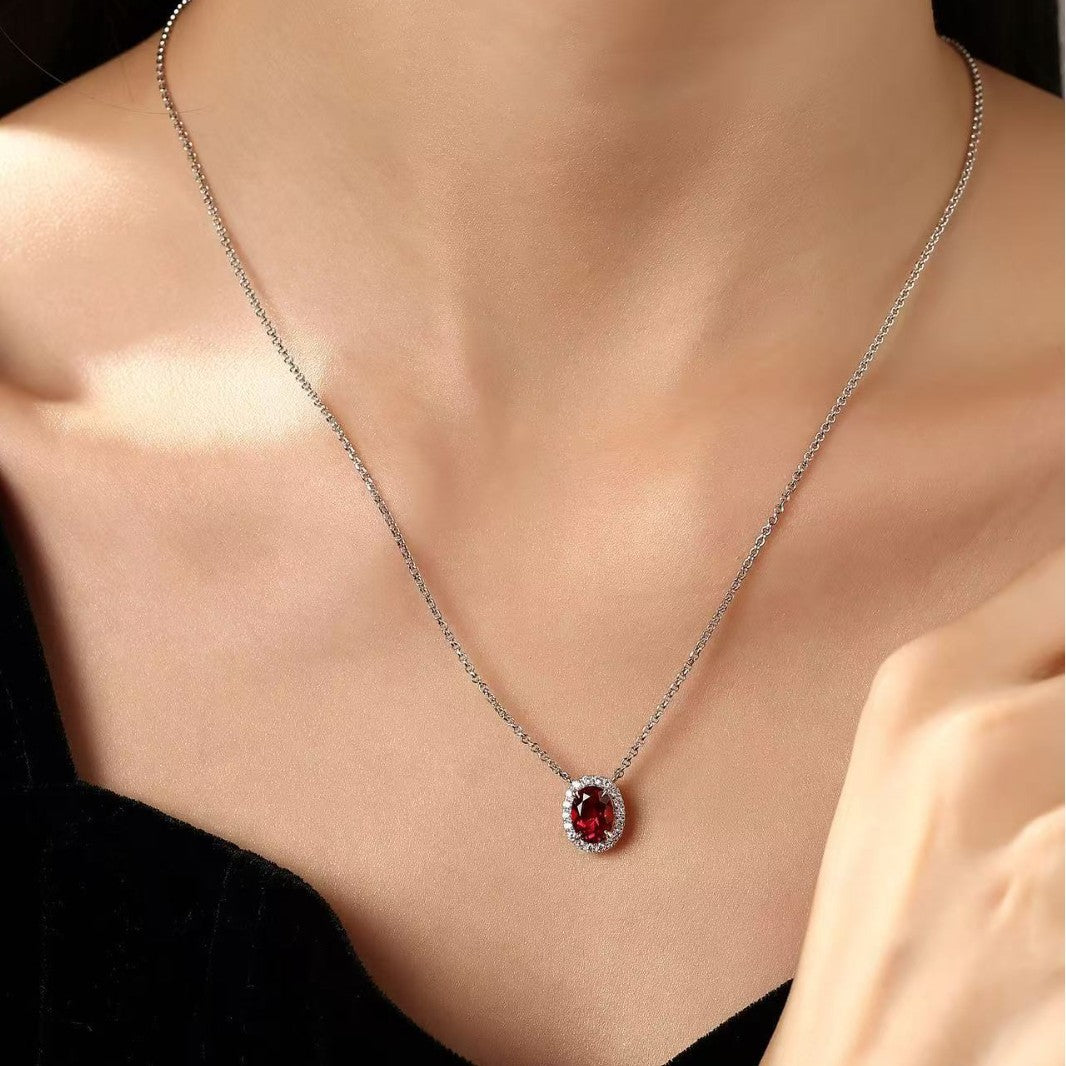 Ruby Elegance Necklace