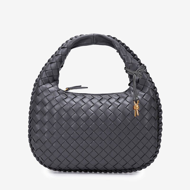 Azure Weave Hobo Bag
