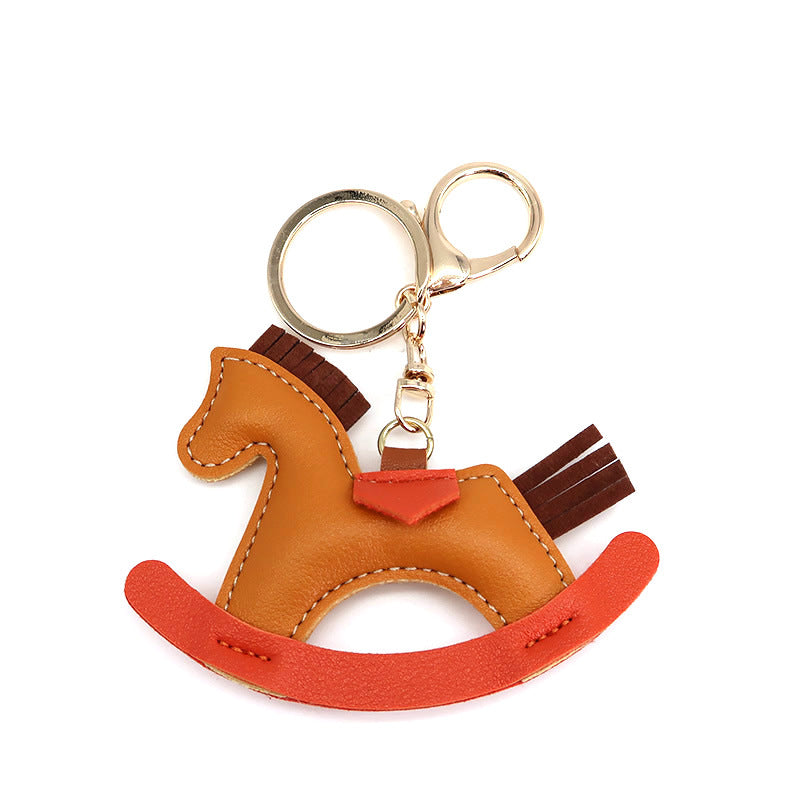 Elegant Horse Keychain