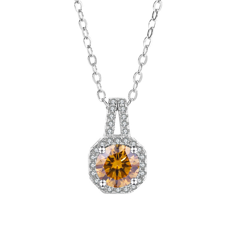 Radiant Solitaire Pendant