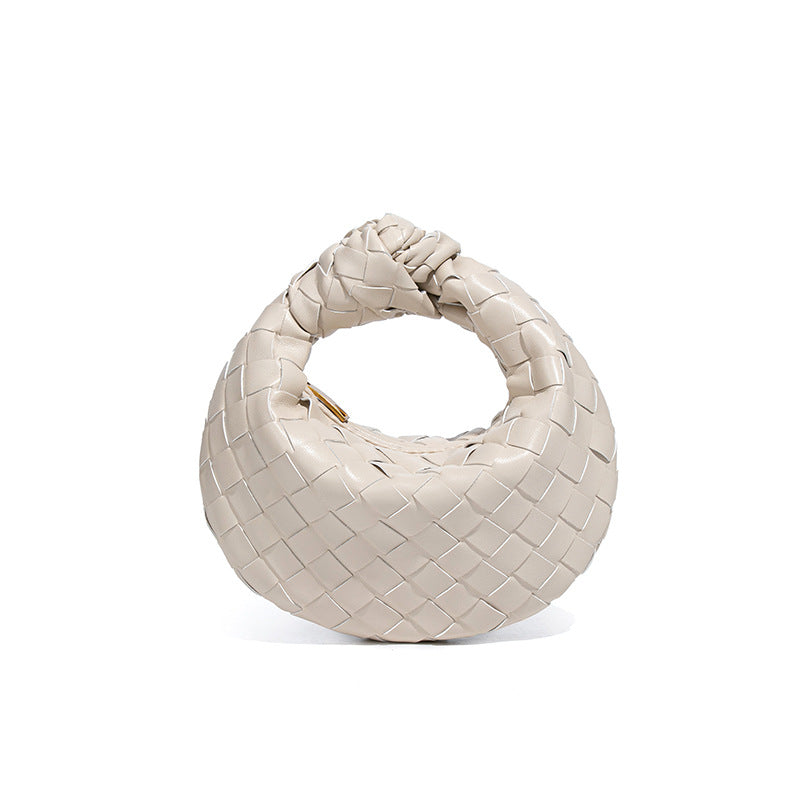 Elegance Leather Woven Bag