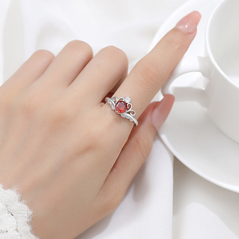 Radiant Crown Ring