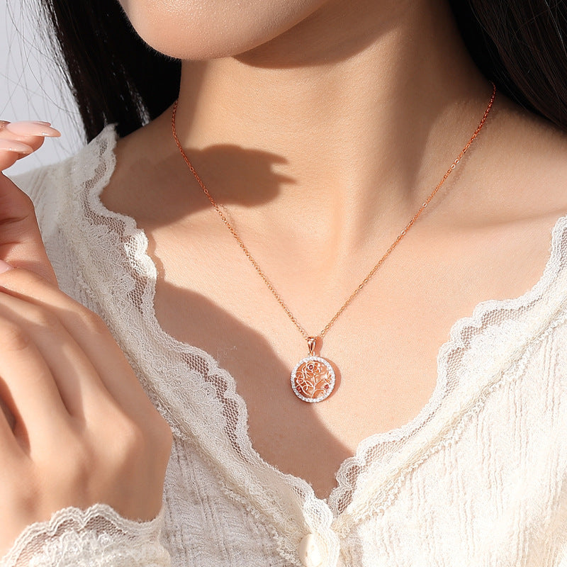 Rose Whisper Pendant