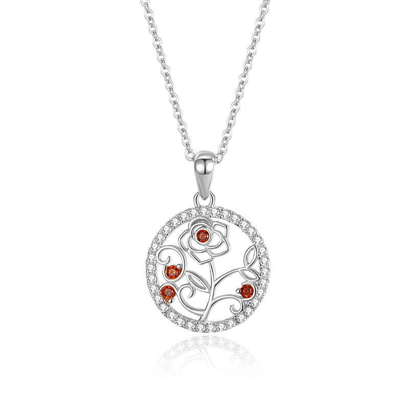 Rose Whisper Pendant