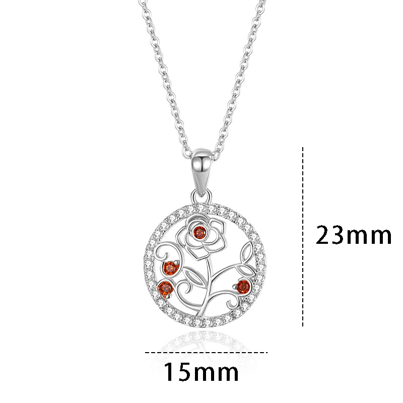 Rose Whisper Pendant