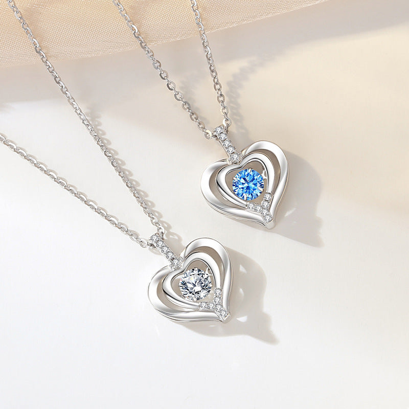 Dynamic Love Heart Necklace