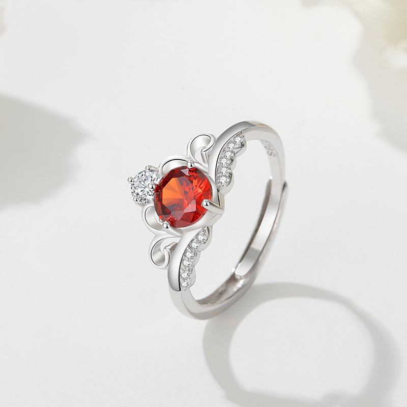 Radiant Crown Ring