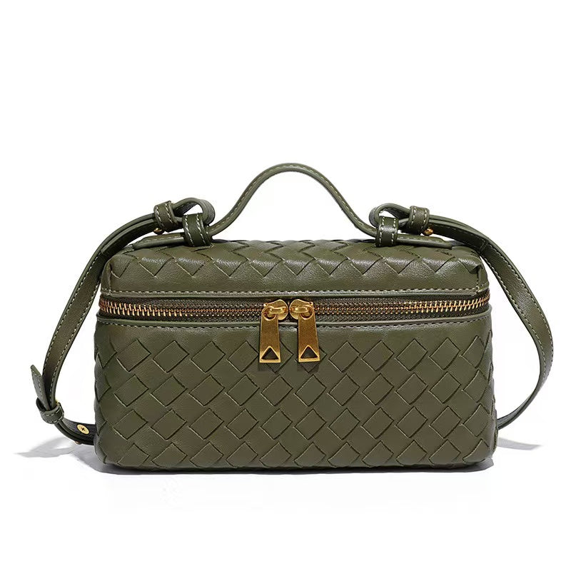 Luxe Box Crossbody Bag - Intrecciato