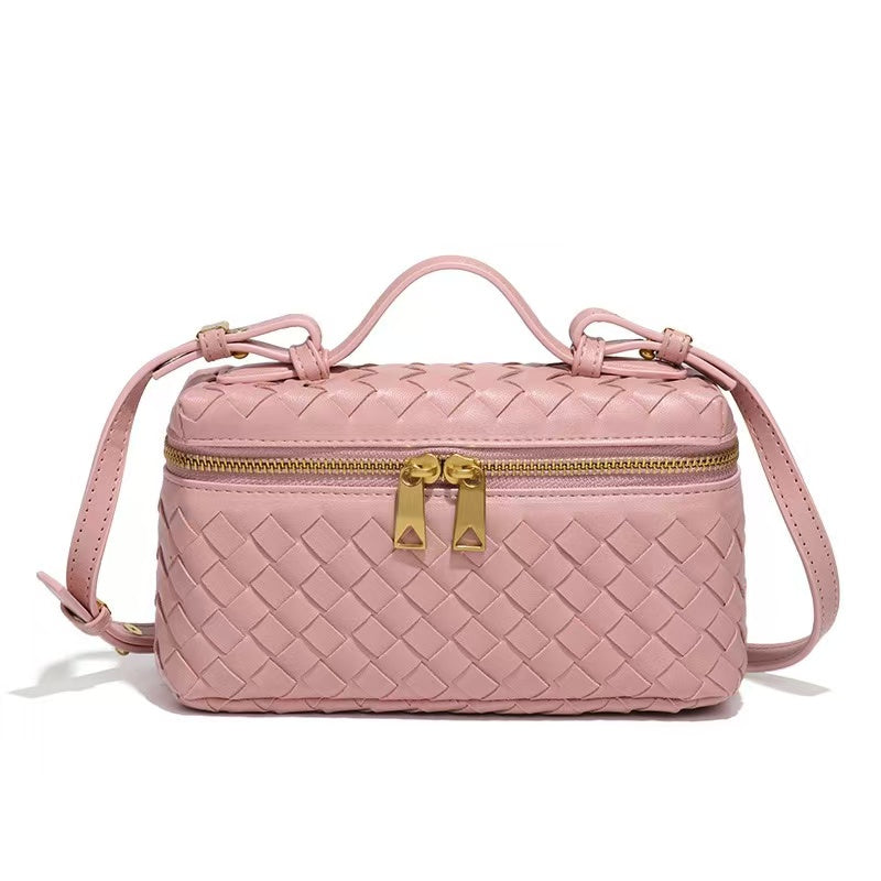 Luxe Box Crossbody Bag - Intrecciato