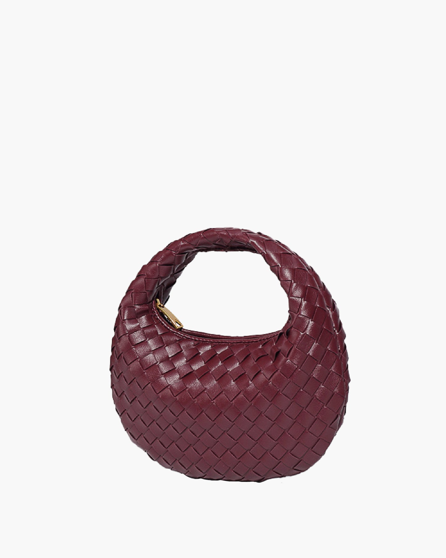Vegan Leather Woven Bag - Wallace