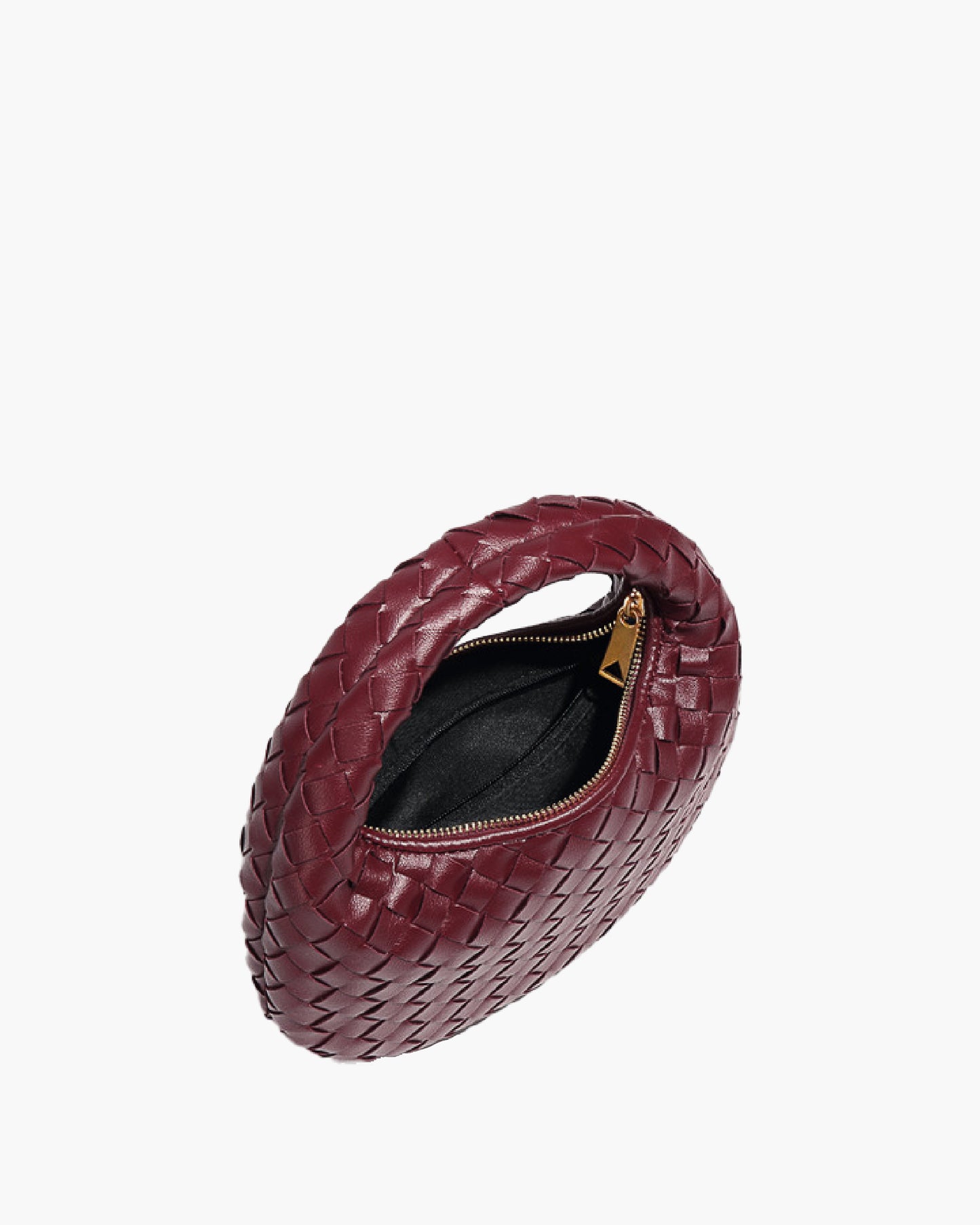 Vegan Leather Woven Bag - Wallace