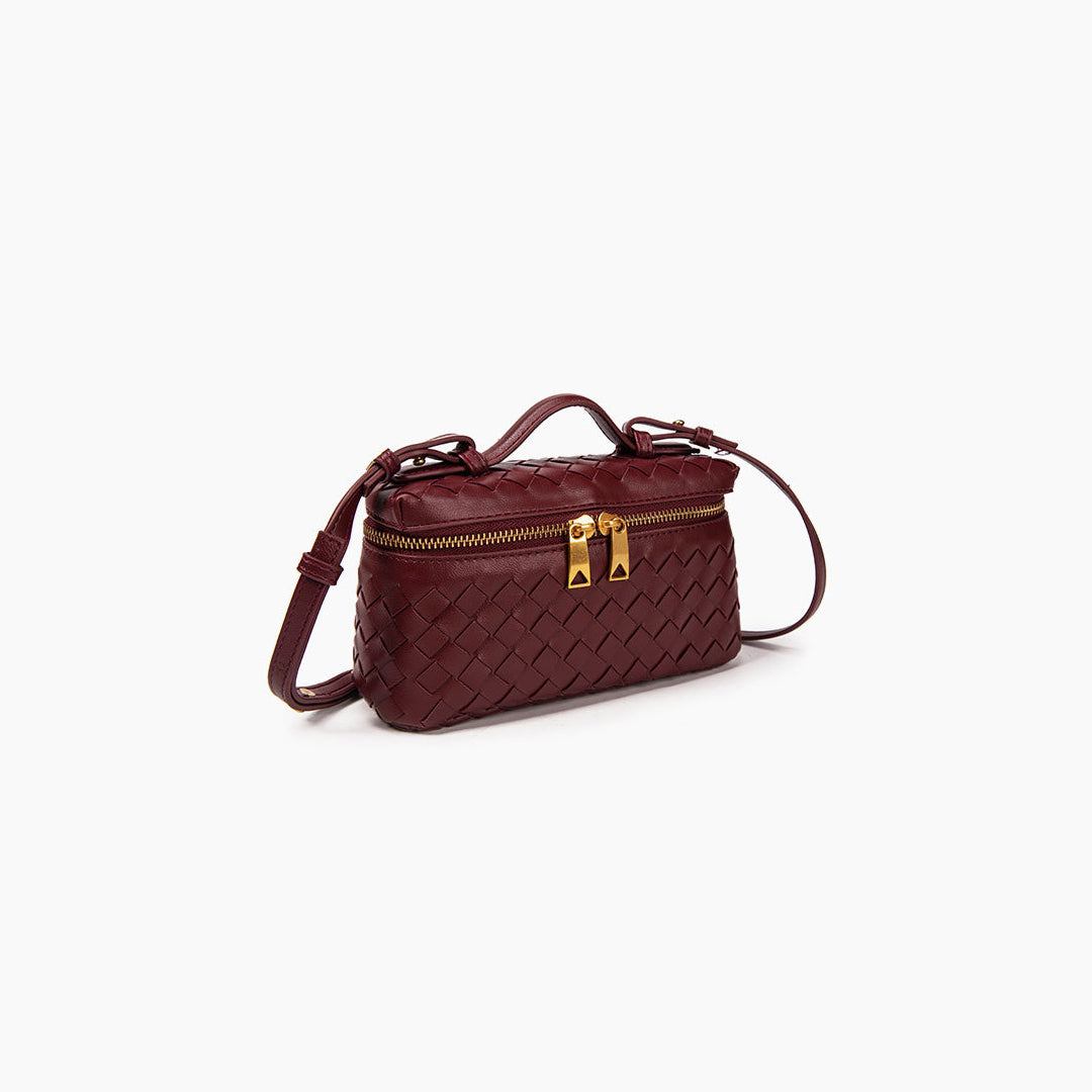 Luxe Box Crossbody Bag - Intrecciato