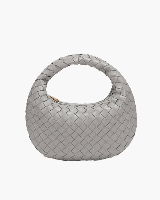 Vegan Leather Woven Bag - Wallace