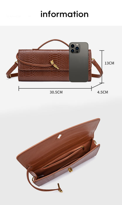 Élégance Python Clutch