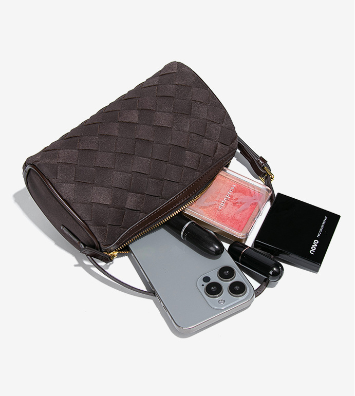 The Aurelia Woven Mini Shoulder Bag