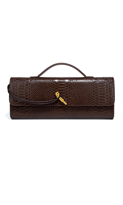 Élégance Python Clutch