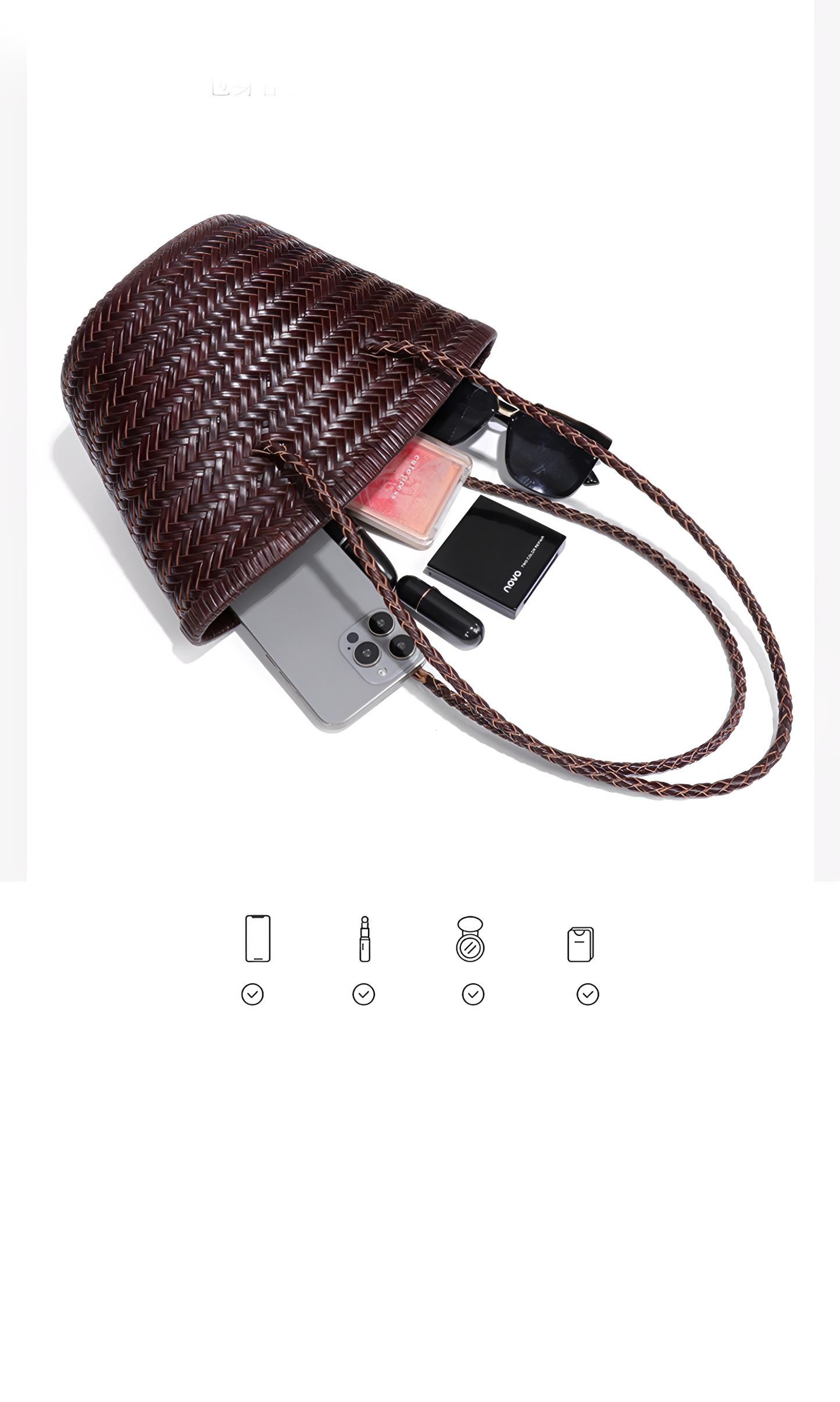 Genuine Leather-Marisol Weave