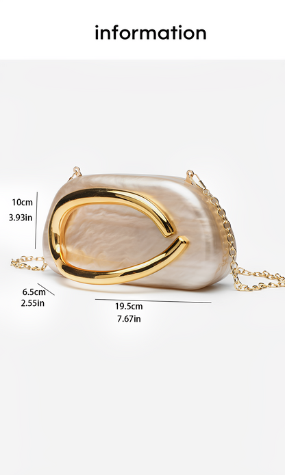 Cécile Opaline Clutch