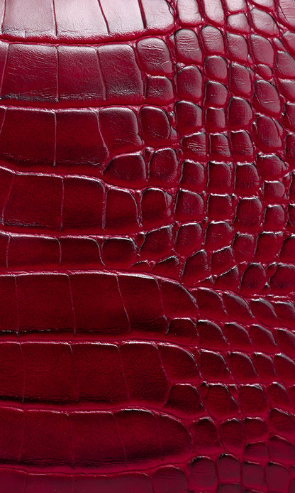 Croco-Grain Clutch