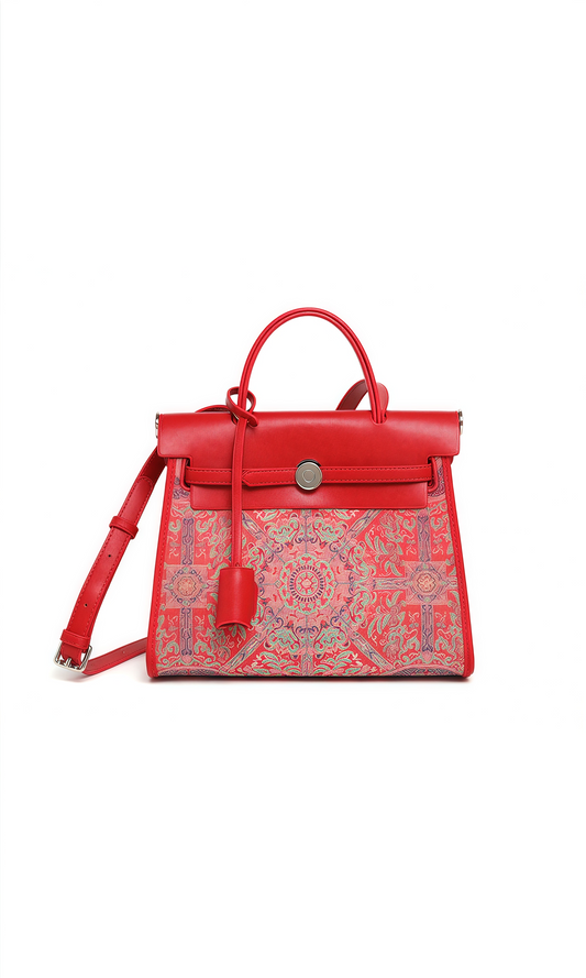 Urban Jacquard Satchel