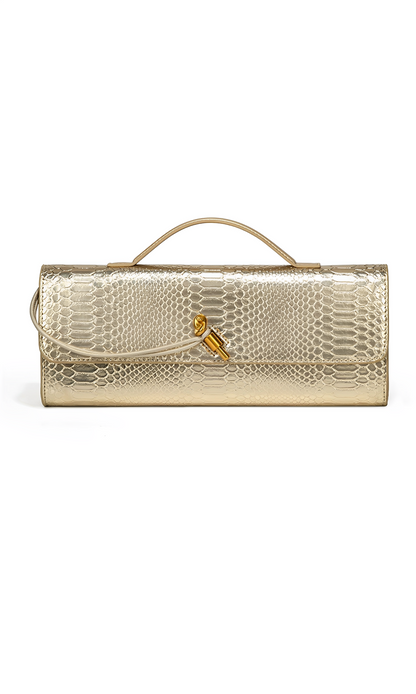 Élégance Python Clutch