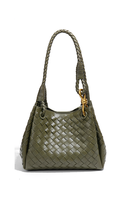 Lucienne Bordeaux Woven Shoulder