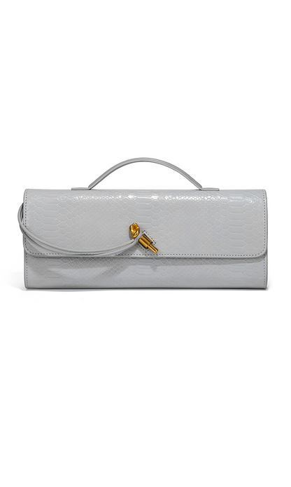 Élégance Python Clutch
