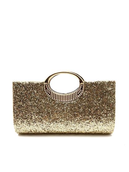 Aurora Luxe Glitter Evening Clutch