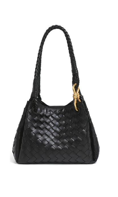 Lucienne Bordeaux Woven Shoulder